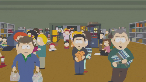 apocalypse prepping GIF by South Park 