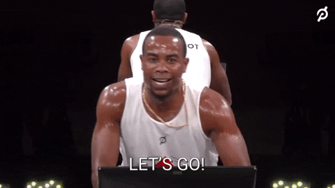 Alex Toussaint GIF by Peloton