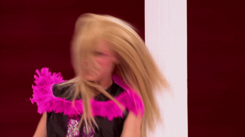 Season 8 Hair Flip GIF by RuPaul's Drag Race