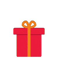 mts red gift present mts Sticker