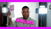 Pink Eye Roll GIF by Hoshi Joell