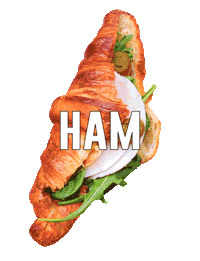 Food Croissant Sticker by SUGARFIN