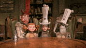 red hats whatever GIF by The Boxtrolls