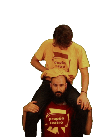 proponteatro giphyupload teatro comedia improv Sticker