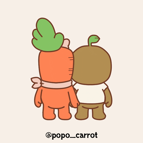 popo_carrot giphyupload love butt slap GIF