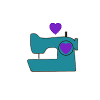 KathieKreativ diy sewing sew nähen Sticker