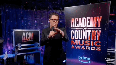 Acm Awards Name Drop GIF by Academy of Country Music Awards