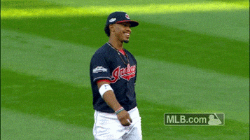 Cleveland Indians Smile GIF by MLB