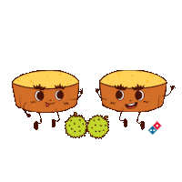 Cake Love Sticker by Domino's Pizza Malaysia