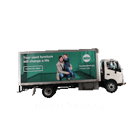 FurnitureBank furniture bank furnishing homes furniture removal truckpictuesday Sticker