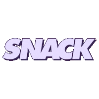 Snack Sticker by Made in the Pile
