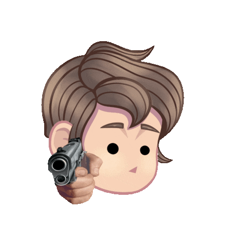Matu_HP giphygifmaker pistol matuhp Sticker