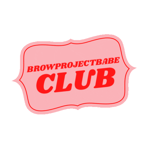 Sticker by The Brow Project