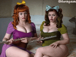 Sexy Step Sisters GIF