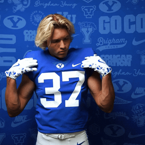 College Football Go Cougs GIF by BYU Cougars
