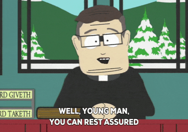 priest die GIF by South Park 