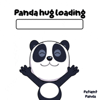 Panda Hug GIF by VeeFriends