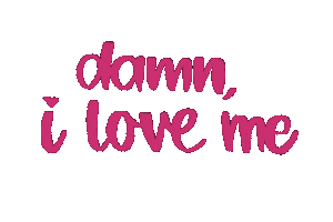 I Love Myself Sticker
