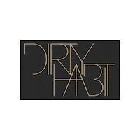 dirtyhabitrestaurant washington dc dc food nom digital dirty habit dc Sticker