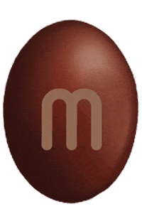 Chocolate M Sticker by conguitos
