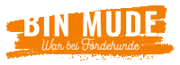 foerdehunde dog school training hund Sticker
