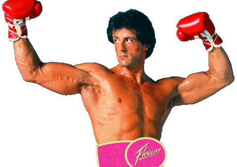 yourBuddhi workout yoga rocky champ Sticker