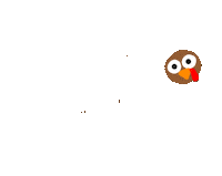 Thanksgiving Turkey Sticker by Sleeplessmamadr