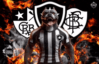 Fire Pitbull GIF