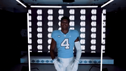 North Carolina Football GIF by UNC Tar Heels
