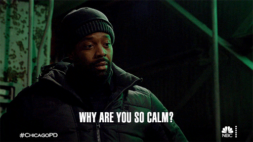 Why Are You So Calm GIF by One Chicago