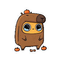 Capybara Sticker by Sad Nuggie