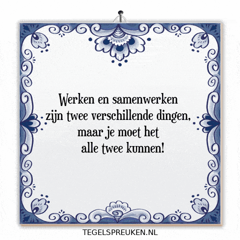 Focus Teamwork GIF by Tegelspreuken.nl