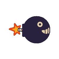 Bomb Tabletop Sticker by Tranjis Games