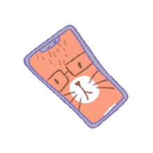 Tired Cat Sticker