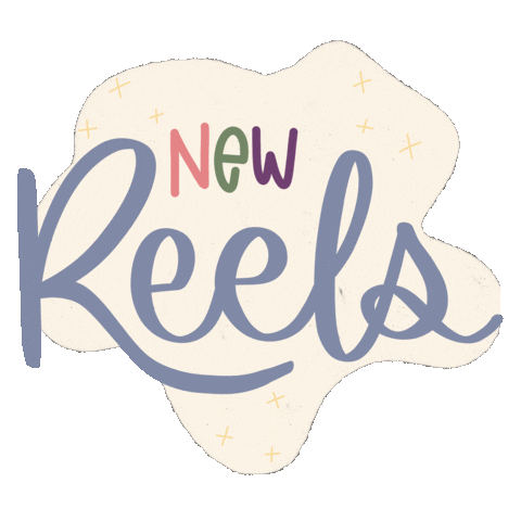 Calligraphy Reel Sticker