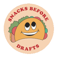 Taco Sticker by Lindsey Smith