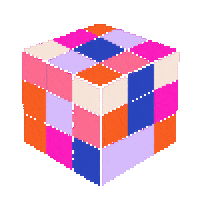 Pixel 90S Sticker by Poupoutte