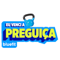 Gym Azul Sticker by Bluefit Academia