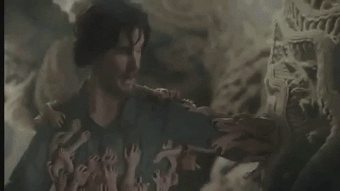 valariewaldrum giphygifmaker trippy benedict cumberbatch doctor strange GIF