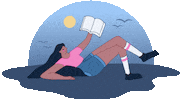 Book Read Sticker by Art & Science