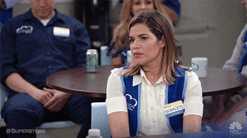 confused america ferrera GIF by Superstore