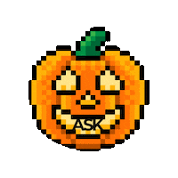 Trick Or Treat Halloween Sticker by PermissionIO