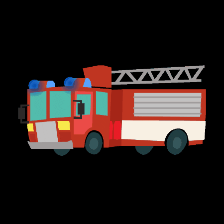 112tychy giphygifmaker fire emergency fire truck GIF