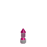 Space Rocket Sticker