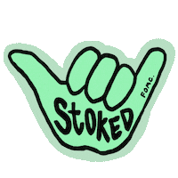 Shaka Sticker by FOMC