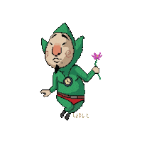 Pixel Art Tingle Sticker