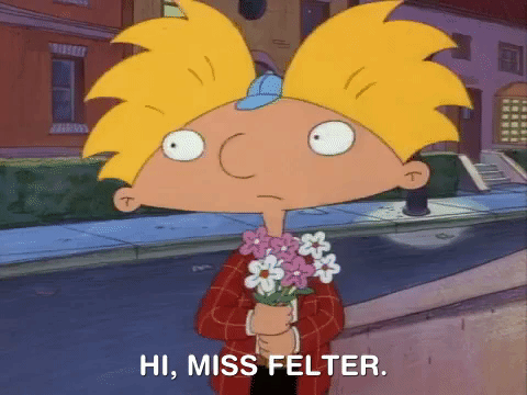 hey arnold nick splat GIF
