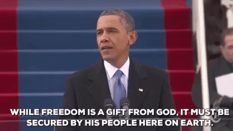 barack obama freedom GIF by Obama