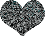 Heart Glitch Sticker