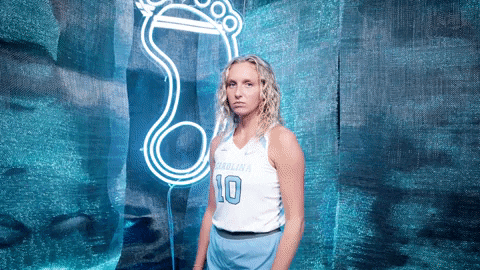 North Carolina Hair Flip GIF by UNC Tar Heels